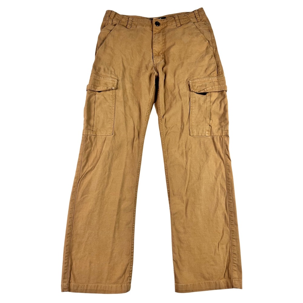Vintage DGK Mens Cargo Pants Skateboard Streetwear 32x29 Straight Leg Brown
